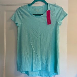 NWT XXS Light blue Lilly Pulitzer short sleeve t-shirt